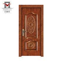 Nouveau style de luxe accepté Oem Steel Wood Men Designs de porte